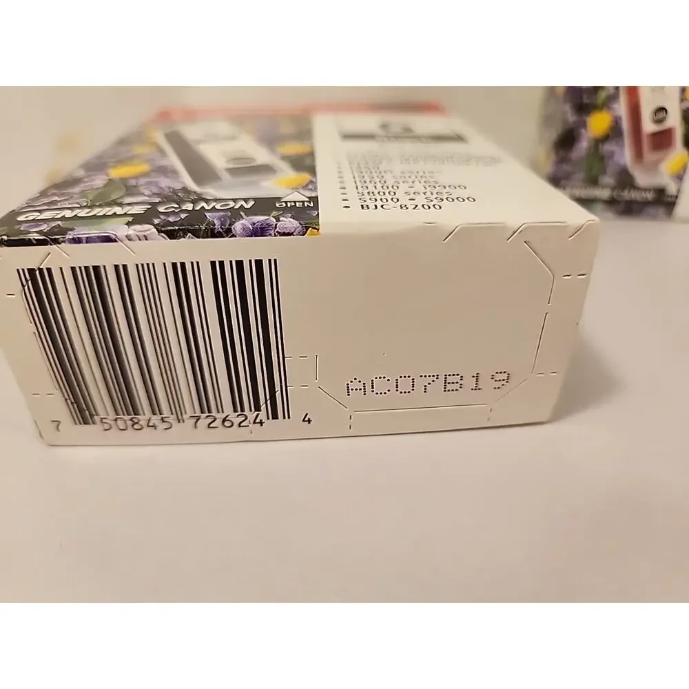 Pack 5 Genuine Canon BCI-6PC Printer Ink